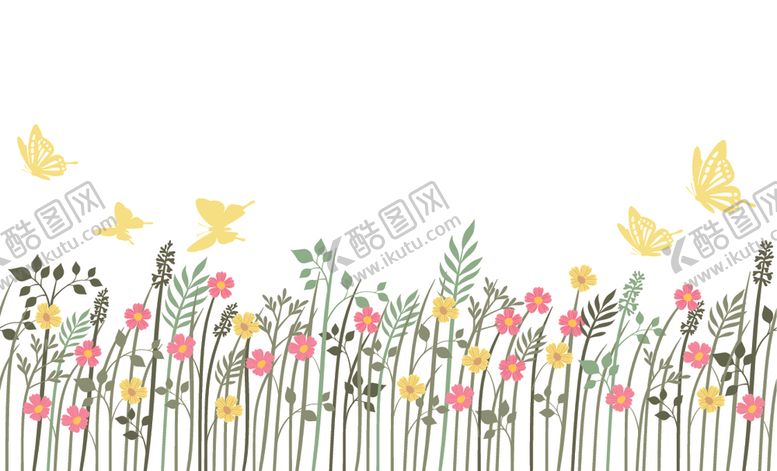 编号：13939807031506038719【酷图网】源文件下载-淡彩植物背景