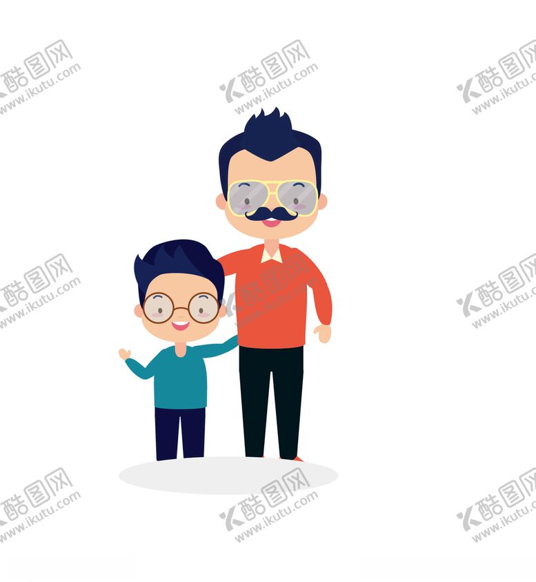 编号：44272910021221393740【酷图网】源文件下载-父子父亲节