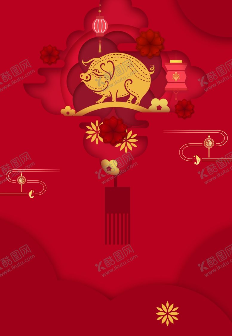 编号：41091309171658081250【酷图网】源文件下载-春节海报