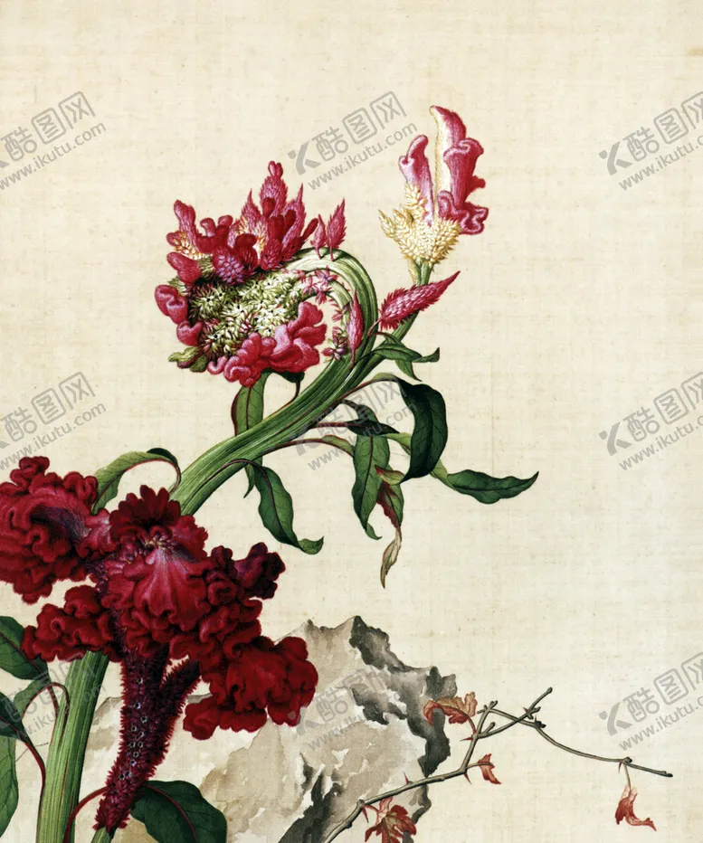 编号：44436910180851173572【酷图网】源文件下载-工笔画 