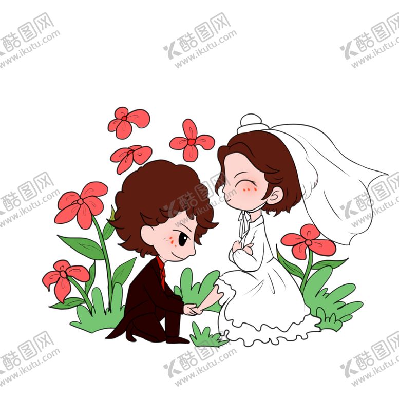编号：29292207070205357280【酷图网】源文件下载-卡通情侣
