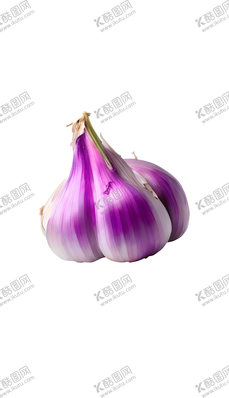 编号：91626401280748055371【酷图网】源文件下载-蒜头大蒜蒜泥配料食物免抠元素