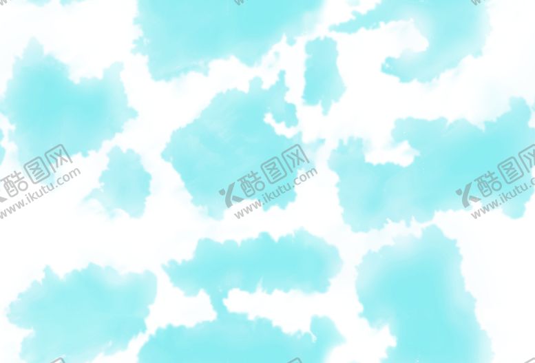 编号：23459010100608488047【酷图网】源文件下载-水彩云朵