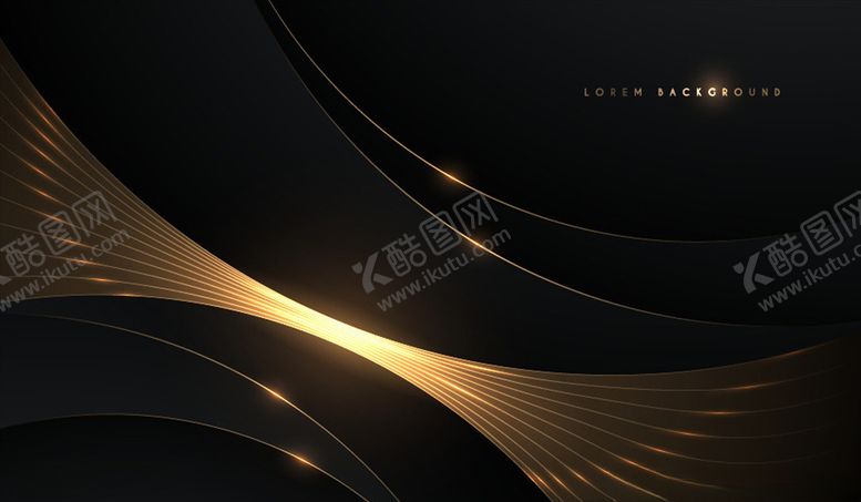 编号：28411709200529172049【酷图网】源文件下载-金色抽象背景