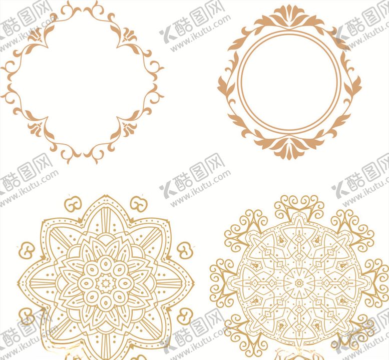 编号：62733506181600043829【酷图网】源文件下载-花纹花边