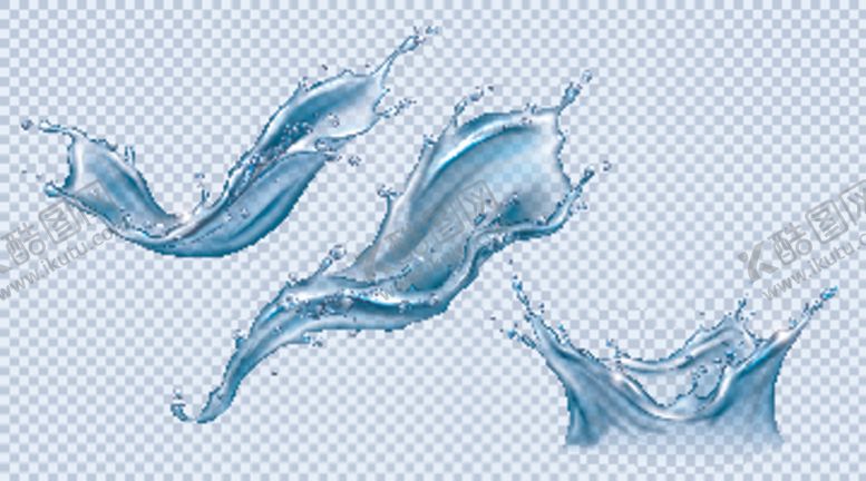 编号：49452910140237349424【酷图网】源文件下载-水滴水花波浪