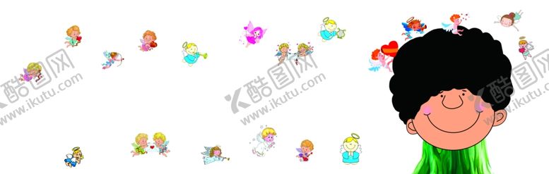 编号：84749110310115146995【酷图网】源文件下载-卡通墙贴