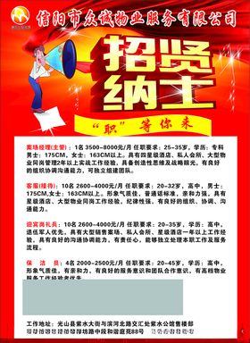 招聘广告