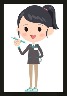 手绘卡通女孩动画动画