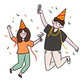 庆祝