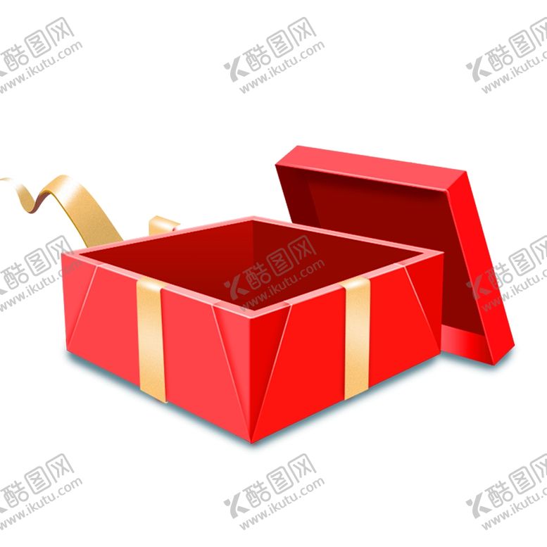 编号：89454304160328171569【酷图网】源文件下载-红色礼盒图片