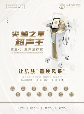 医美整形超声王海报设备