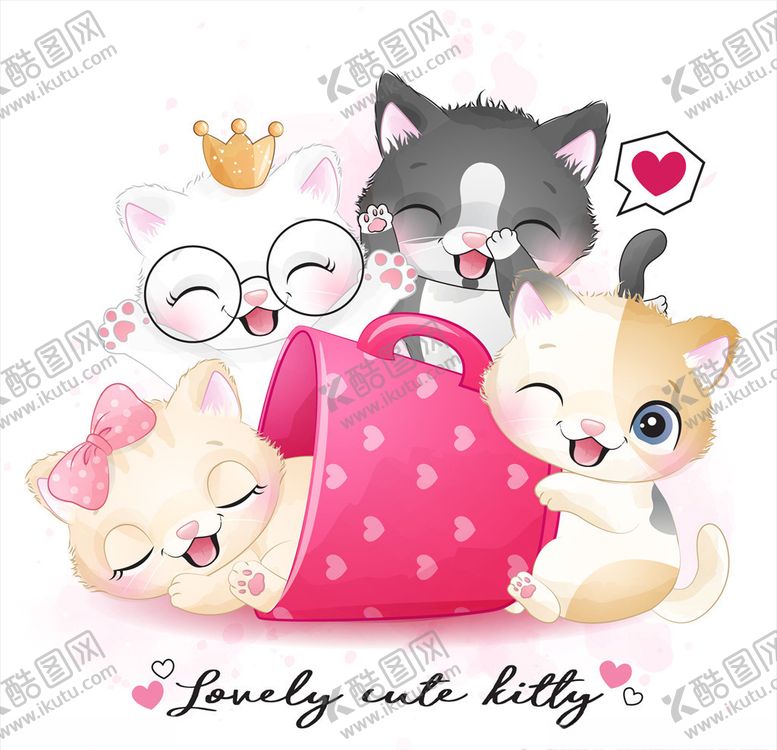 编号：42547609251333537464【酷图网】源文件下载-卡通猫