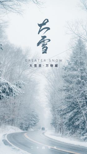 大雪海报