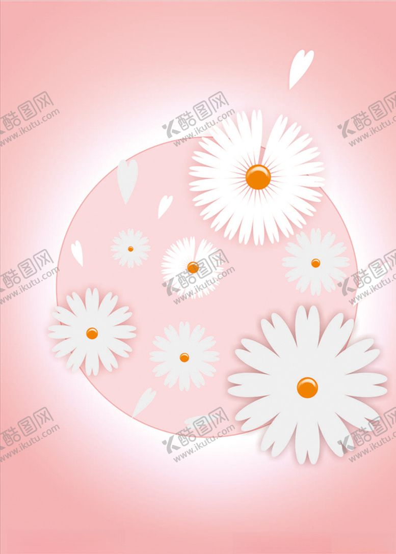 编号：64282809131258489673【酷图网】源文件下载-小雏菊背景