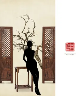 中国风背景个性古典图片舞台