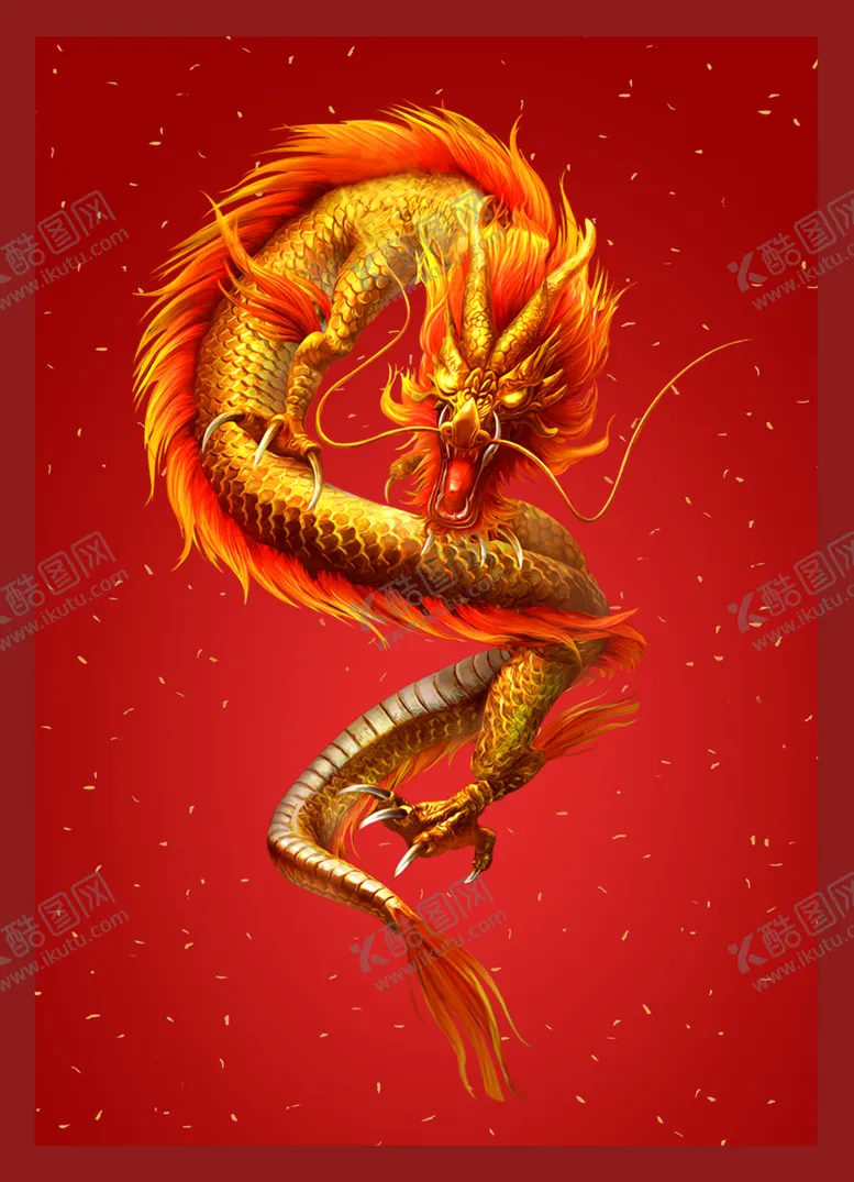 编号：47415902241309575702【酷图网】源文件下载-龙凤图腾