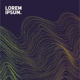 炫彩科技感设计图案