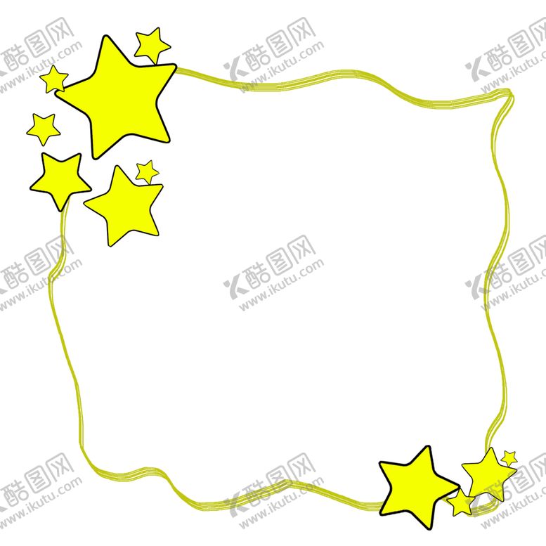 编号：61880605140218521832【酷图网】源文件下载-卡通边框简洁边框