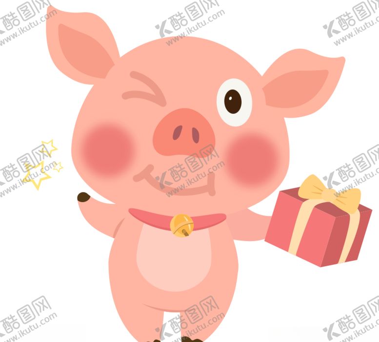 编号：73766110100919184746【酷图网】源文件下载-粉红猪