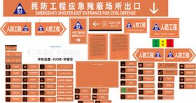 人防标识人防工程标识标牌