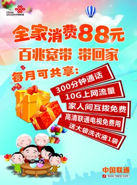 联通海报