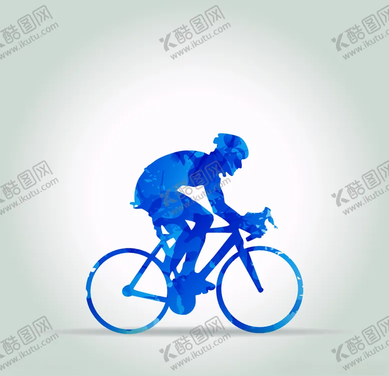 编号：46343306260816057775【酷图网】源文件下载-矢量骑车男子