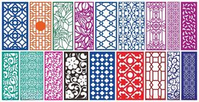 窗花镂空花纹屏风隔断雕花