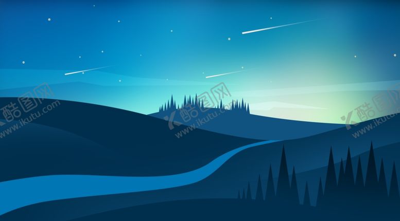 编号：78006509282132408801【酷图网】源文件下载-森林插画