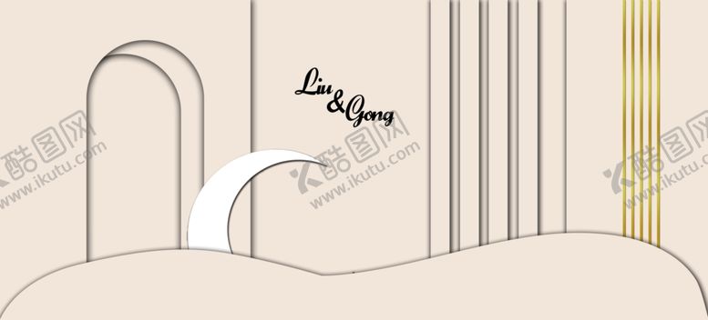 编号：35858304291304016824【酷图网】源文件下载-香槟色婚礼韩式婚礼