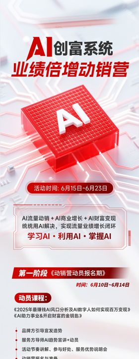 美业会议招商造势科技邀请函长图海报