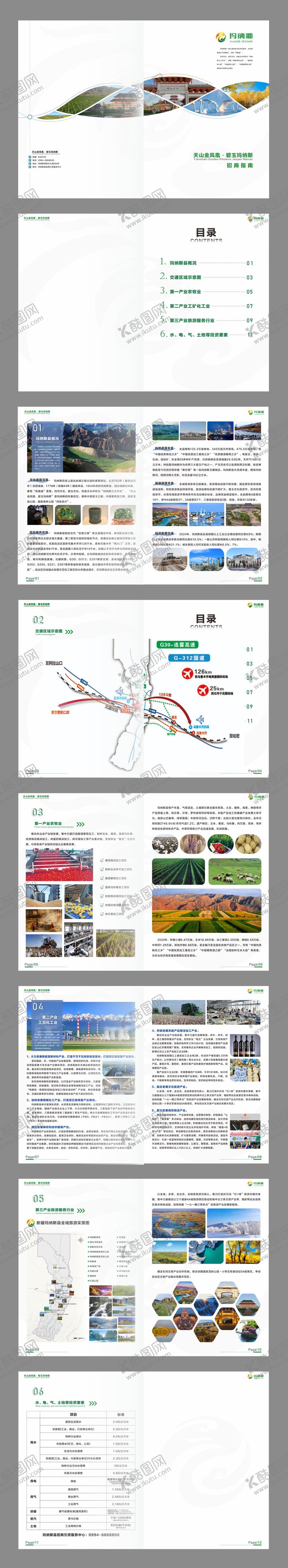 编号：11656404121932346192【酷图网】源文件下载-产业招商画册