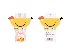鸡蛋标签贴