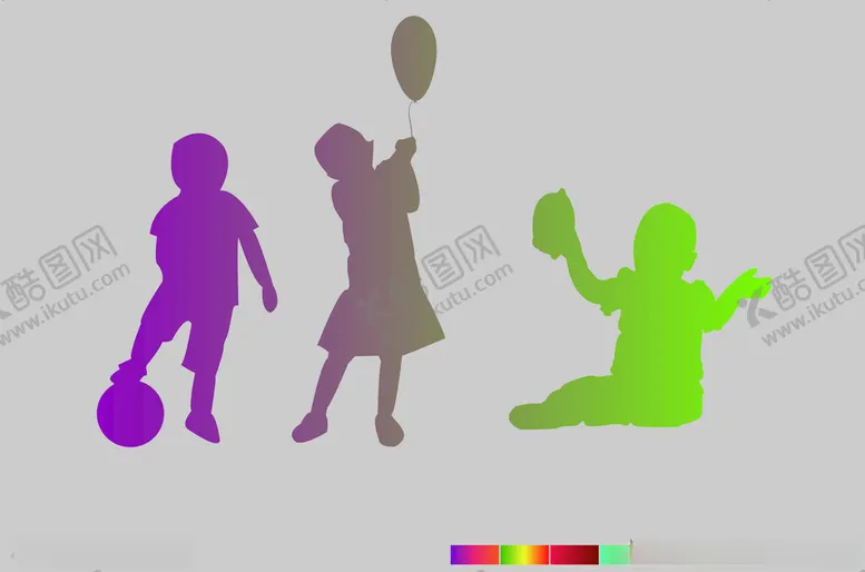 小孩手绘儿童人物插画子