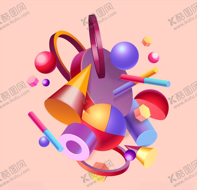 编号：55195506190405575460【酷图网】源文件下载-几何背景