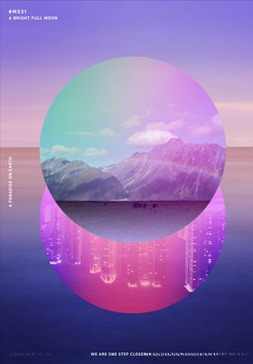 星空星球海报