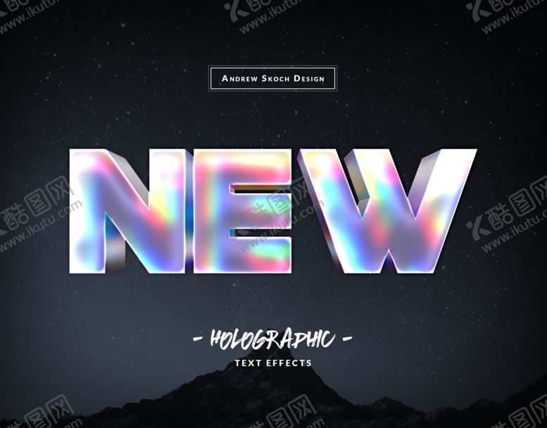 编号：58894109262113505986【酷图网】源文件下载-立体金属字体