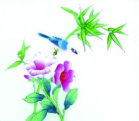  花鸟画  