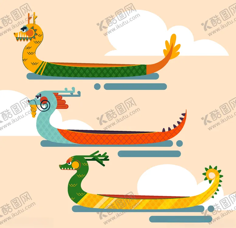 编号：12573603151941301921【酷图网】源文件下载-龙舟