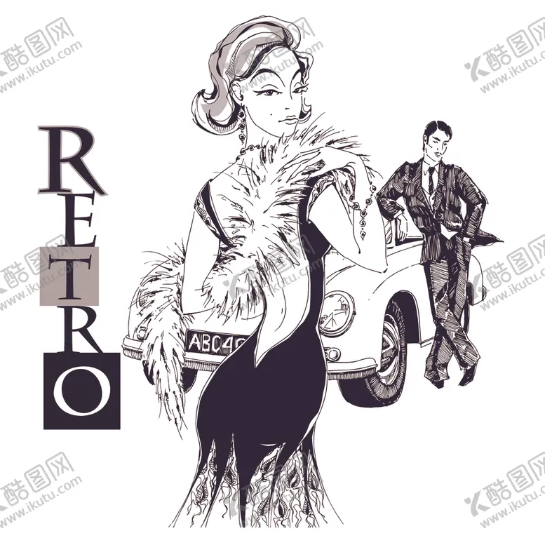 编号：48662006260722483159【酷图网】源文件下载-女性插画