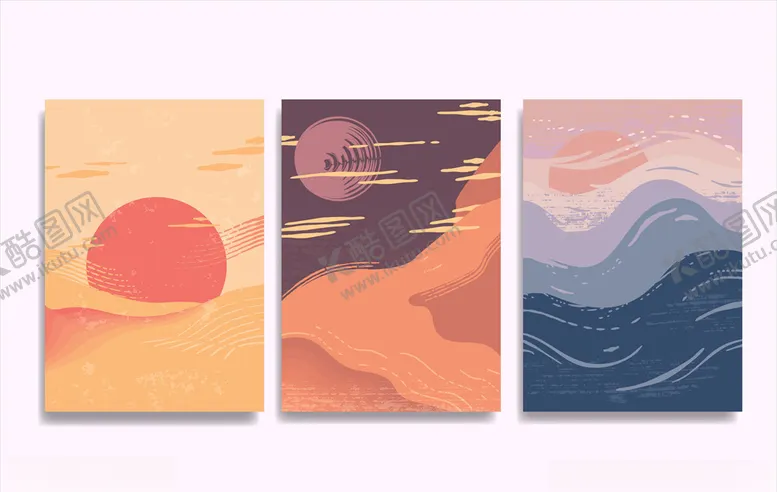 编号：59882009212254588410【酷图网】源文件下载-古风插画背景合集