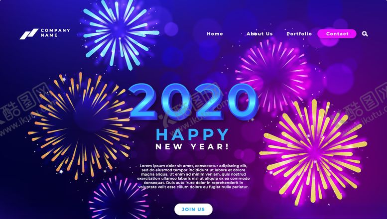 编号：28034909091818237717【酷图网】源文件下载-元旦banner