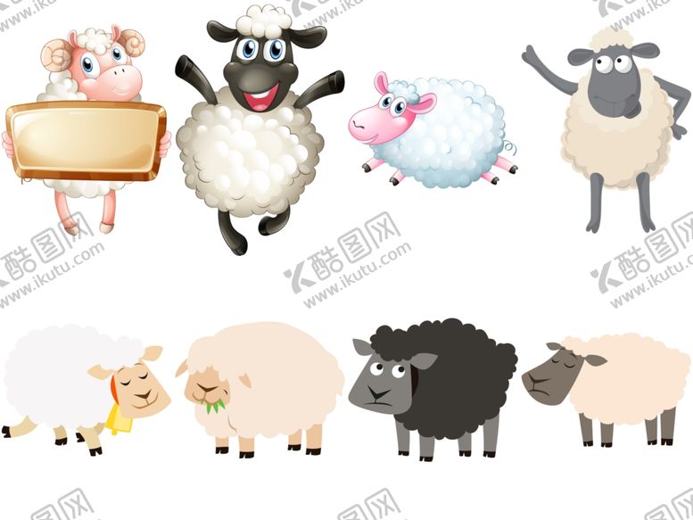 编号：33966109260940187555【酷图网】源文件下载-卡通羊