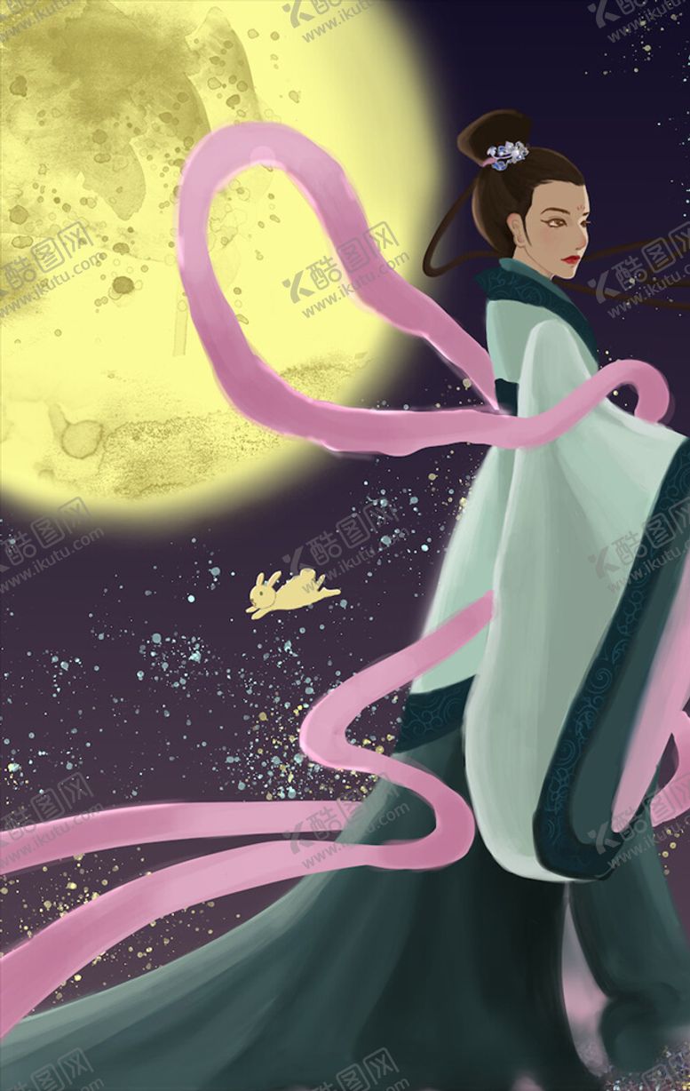 编号：78862803260649586464【酷图网】源文件下载-中秋手绘插画