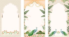 婚礼邀请函展板