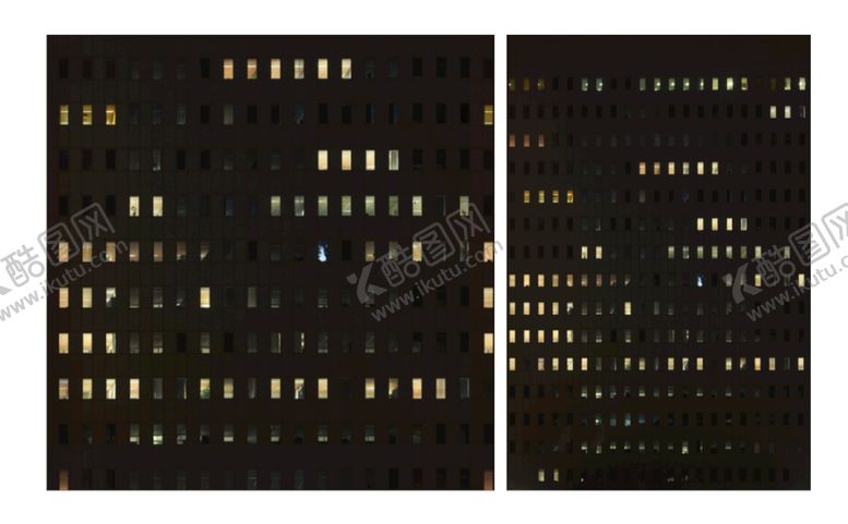 编号：93202711042119069297【酷图网】源文件下载-建筑楼房窗户夜景贴图
