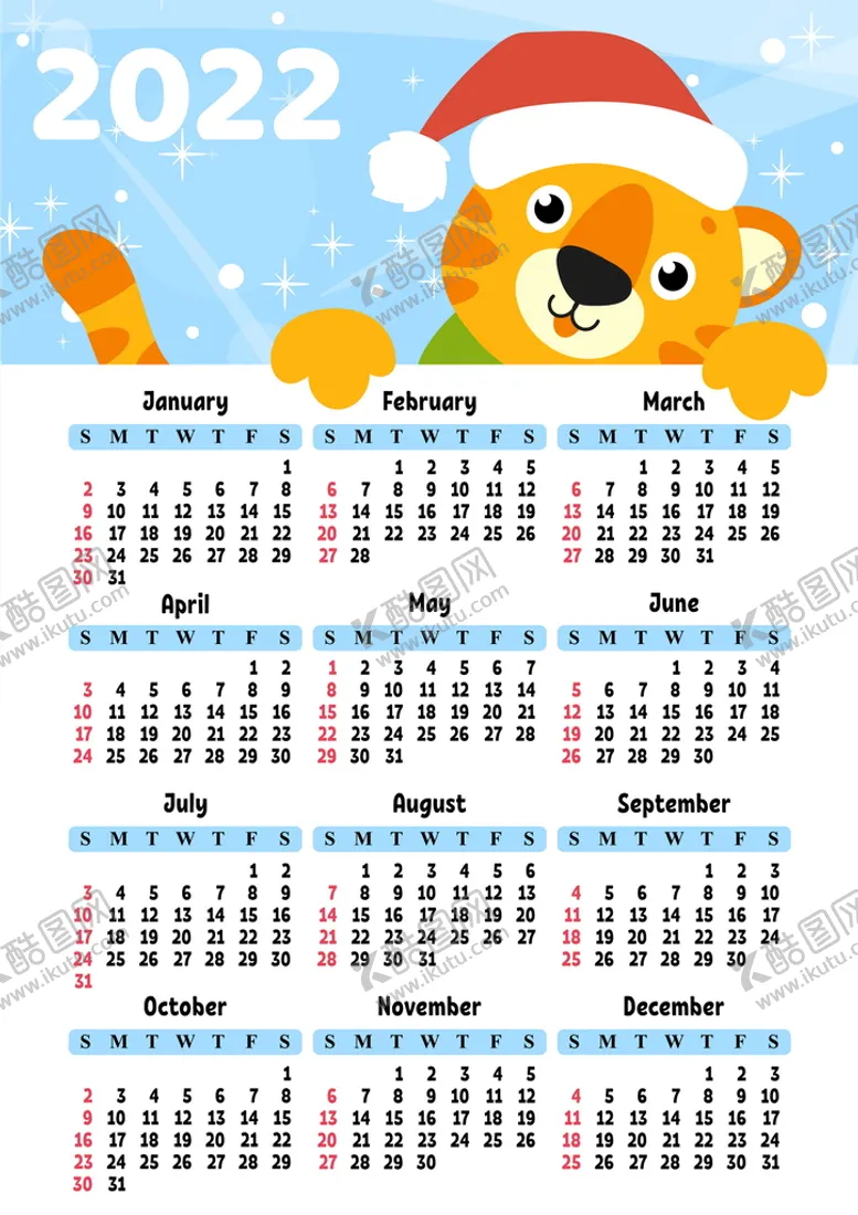 编号：46982309211853186342【酷图网】源文件下载-2022日历