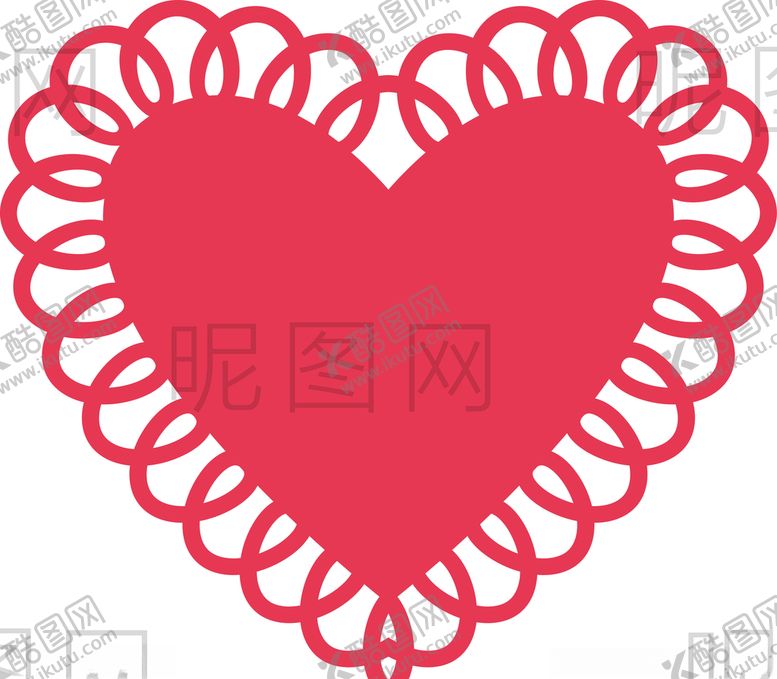 编号：59229410270013153034【酷图网】源文件下载-爱心UI标识标志