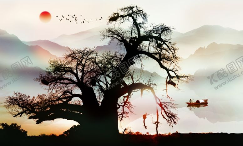 编号：90925410080724368069【酷图网】源文件下载-风景画