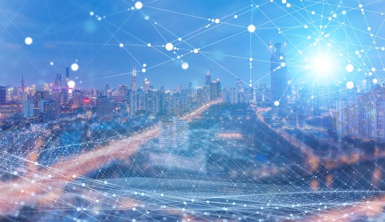 编号：92302410061227419574【酷图网】源文件下载-科技智慧城市